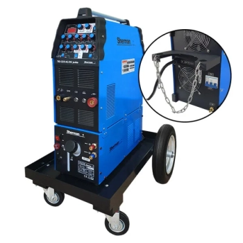 Sherman TIG 320ACDC Pulse + Chłodnica WS-7,5LT + Wózek platformowy TIG